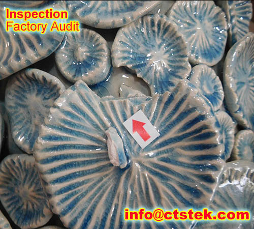 ceramic product QC inspection