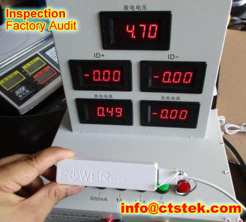 inspections for Dongguan Shenzhen Foshan Nanhai Guangdong Power-Bank Li-ion Battery Wireless Charger Adaptor Plug Timepiece Clock Watch Alarm
