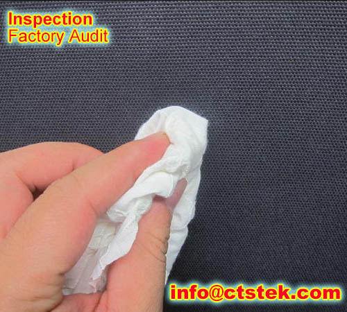 fabric shipment inspection