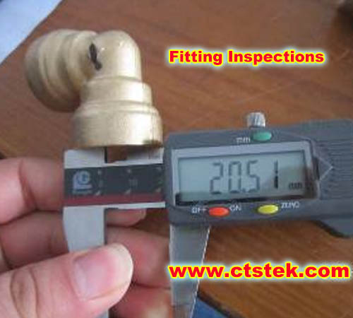 fitting quality inspection