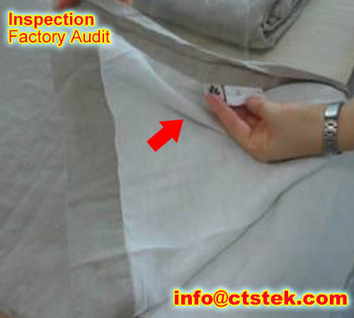 Nantong cotton sheet inspection