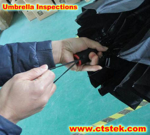 umbrella factory inspection