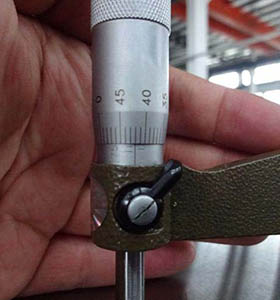 metal parts inspection